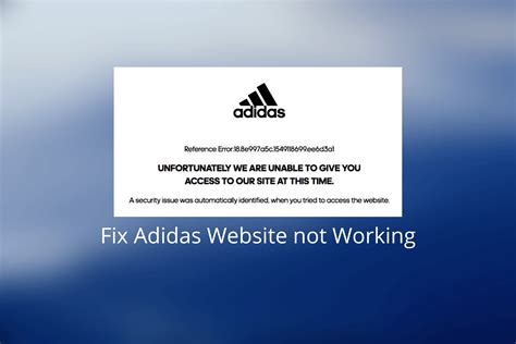 adidas website an unexpected error occured|Adidas runtastic not working.